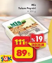 MİS TULUM PEYNİRİ 300 G